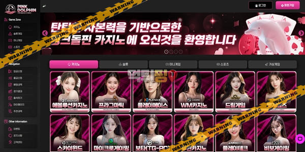 먹튀사이트 핑크돌핀 먹튀검증