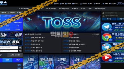 먹튀사이트 토스 먹튀검증