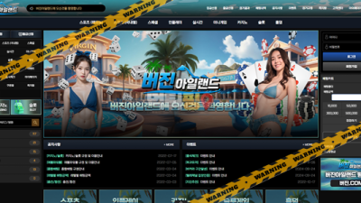 먹튀사이트 버진아일랜드 먹튀검증