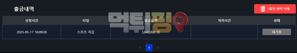 쇼미더벳 먹튀 확정 증거자료